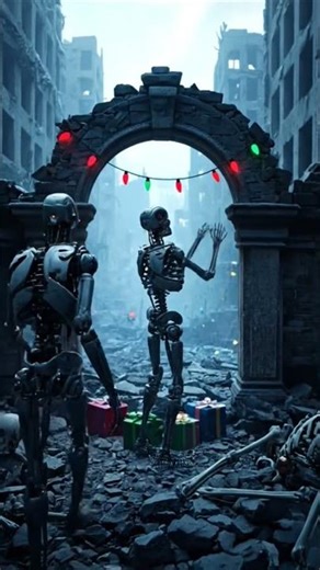 Terminators, Predators and Aliens decorating for Christmas Tree and any decorations