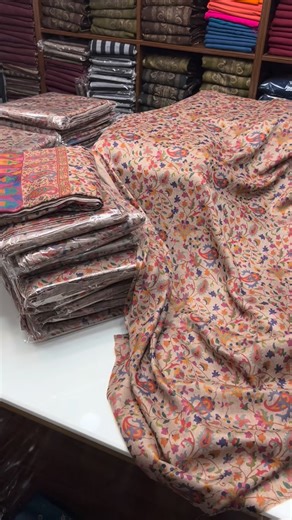 Winter Is coming Finally wool is coming Indian Pashmina 72 grade Kamalkari print all over shirt with selves or Daman also Print (3 Metter cutting ) Indian paahmina wool 72 Grade kalamkari print 4 side print Shawl (2.5metter) pashmina Wool plain trouser (2.5 metter) Excellent Quality 100% Gurented Stuff Price/-3850 with free home delivery 📦 § Payment Method : Cash On Delivery, Bank Transfer, Jazzcash, Easypaisa I For Order Link Visit Our Website Available in Bio www.thecouture13.com Any Query In