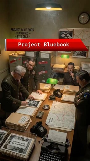 Project Blue Book #ProjectBlueBook#UFO#UAP#ColdWar#HistoryReels#AlienMystery#ViralReels