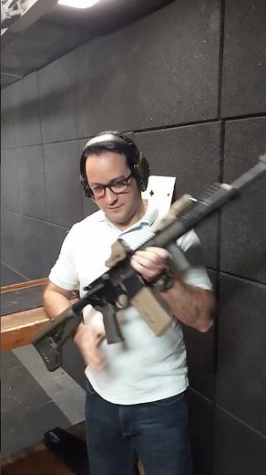 SilencerCo Omega 300 Suppressor shooting.