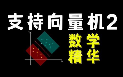 【数之道25】机器学习必经之路-SVM支持向量机的数学精华