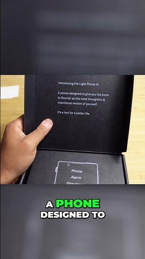 Light Phone 3 Unboxing A Phone Designed for Life