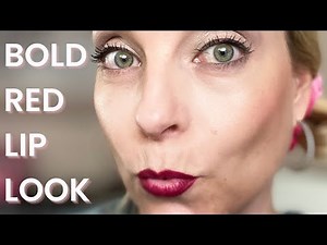 Scarlet Starlet Bold Red Lip Look Mary Kay Summer 2023 #easyeyemakeup