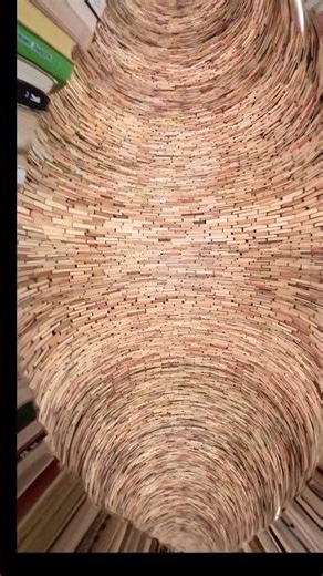 The secret infinity Book Tower in Prague, Czech Republic #travel #holiday #books