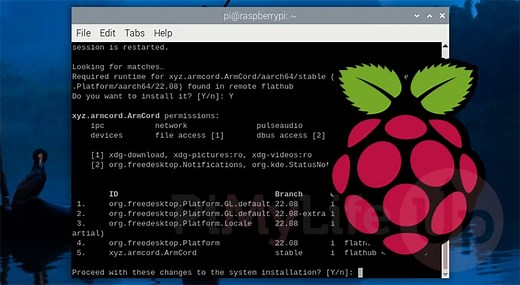 Using Flatpak on the Raspberry Pi