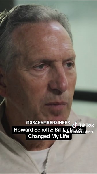 Howard Schultz Shares How Bill Gates Sr. Impacted Starbucks