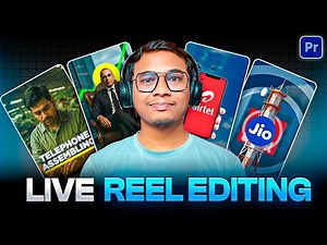 Live Reel Editing for My Client | Step by Step Viral Reels Editing | Premiere Pro Editing Tutorial