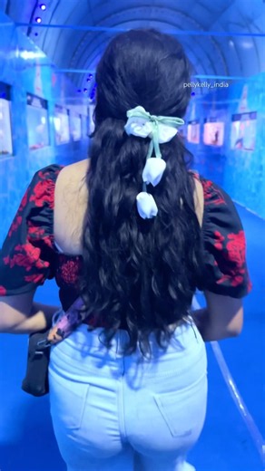 How to make tulip scrunchies at home DIY Tulip scrunchie #diy #trending #hairaccessories #tutorial