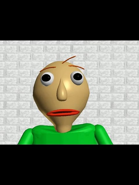 Baldi's Basics Animation: Fun with Baldman Scream