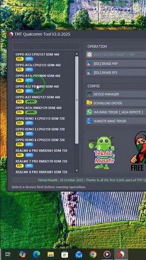 Lifetime Free Unlock Tool MTK Qualcomm SPD Support 2026