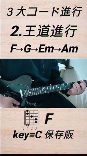３大コード進行キーC