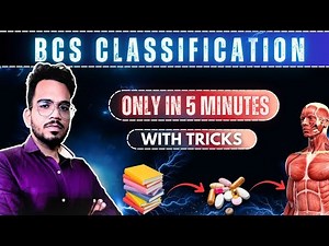 BCS Classification Explained | With Tricks | GPAT 2026| NIPER JEE | Pharmacist Exams