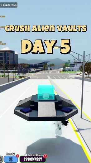 Driving Empire Halloween Day 5: Crush Alien Vaults