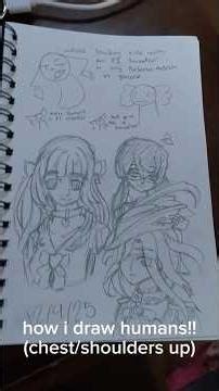 how i draw humans :)