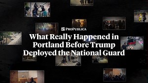 📽️ WATCH: We reviewed 700 videos, hours of footage from ICE protesters and counterprotesters in Portland. Trump justified the deployment of National Guard troops by calling the city "War ravaged," with an ICE office under siege. That's not what we found: https://propub.li/4nFw6yT | ProPublica