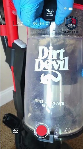 Disappointed with the Dirt Devil Multi-Surface Rewind? #shortsvideo #asmr #cleaning #review #vacuum