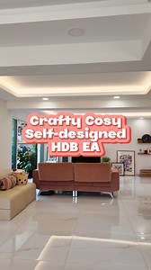 When it comes to designing their HDB exective apartment, the family of 5 knew what they wanted, as they have lived there for the past 25 years. Self painted artwork and cosy garden cafe corner complete the home with a warm and personal touch. 🎨🖼️ #sghome #homedecor #hometour #hdb #familyhome #artwork #painting #art #diy | Home and Decor Singapore