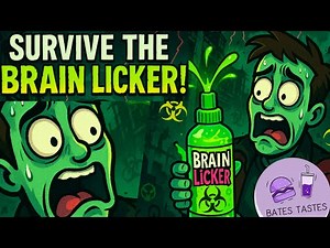 SURVIVE THE BRAIN LICKER! | Extreme Sour Candy Soda Challenge Review