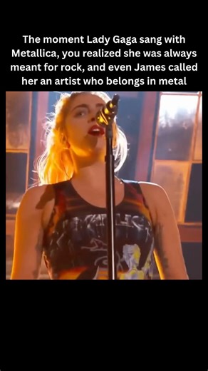 James Hetfield said Lady Gaga is a artist that belongs in metal