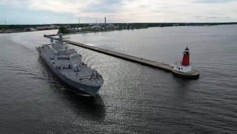 New US Navy ship, named for a southern Wisconsin city, will be commissioned in Milwaukee in November