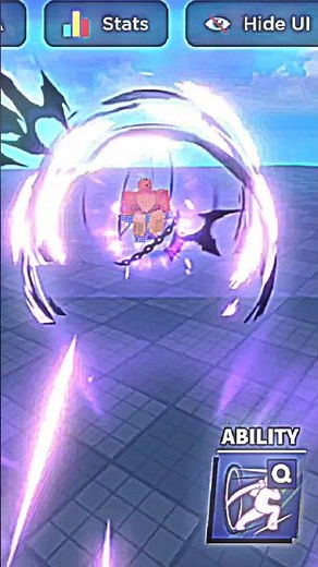 "FLASH COUNTER" ability showcase ( Blade Ball )