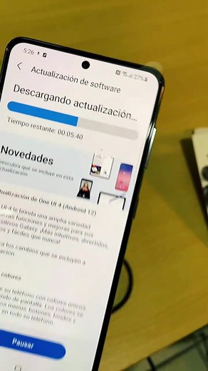 Updating Samsung Galaxy S21 to Android 12 One UI 4 in Peru
