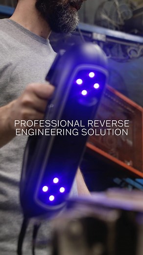 Reverse Engineer Like a Pro! Get the ultimate duo: HandySCAN 3D|PRO Series Scan-to-CAD. Scan anything, recreate it with ease! Ready to upgrade your workflow? Learn more now → | FARO Creaform