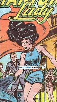 This Superhero Was FORCED To Cover Up - Phantom Lady's Costume Explained! #comics #comichistory