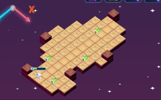 Icode四级训练场绿色能量Level6