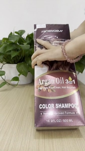 Dark Wine Red Hair Coloring Shampoo with Argan Oil for Gray Hair - 3-in-1 Burgundy Dye for Men & Women, Easy to Use 16.9 fl oz - Walmart.com