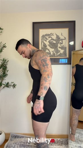 Your fit, just sharper ✨ Our best-selling full-body shaper keeps lines clean and confidence high, all day long. Get yours here 👉 https://reurl.cc/8b6o3y #nebility #nebilityshapeyourstyle #christmas #christmassale #shapewear #menswear #fit | Nebility
