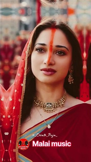 Tamannaah Bhatia performs Chhath Puja rituals Malai music official Viral Vivan Movie
