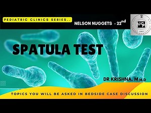 #SPATULA TEST I CLINICAL PEDIATRICS