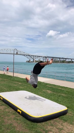 24K views · 161 reactions | Our AirTracks come in all different sizes, perfect for every occasion ✨ @domitrick #ProgressEveryday #AirFloor #SafeTraining #TrainAtHome #TrainSmart #GymnastLife #StrongerTogether #gymnastics #BounceBack #AirFloorHomeXL | AirTrack Factory | Facebook