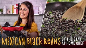 156K views · 652 reactions | Restaurant-style Mexican Black Beans are a super easy and tasty side dish! ️RECIPE: https://thestayathomechef.com/restaurant-style-mexican-black-beans/ | Recipes | Facebook