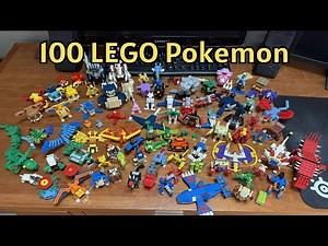 I Built 100 LEGO Pokemon Over 13 Years