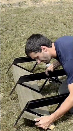 Prefabricated Steel Stair Stringers! #cooltools #construction #stairs #innovation