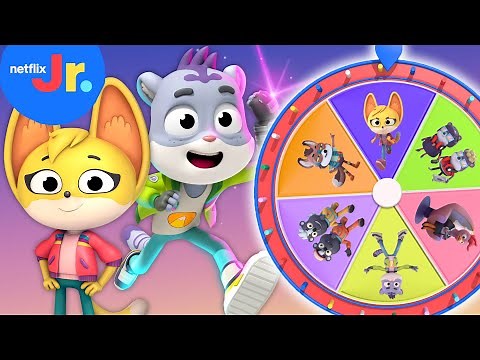 The Creature Cases Mystery Wheel of Characters | Netflix Jr