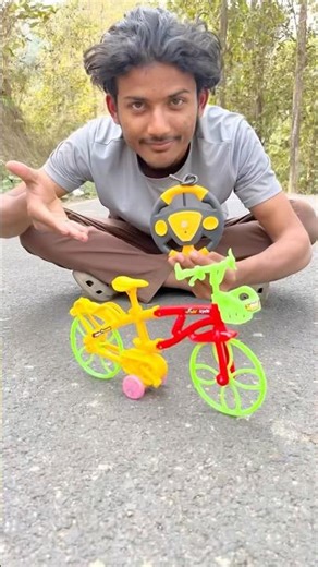 rc remote control cycle 🚲 testing and unbox #shortsfeed #unboxingzone_1