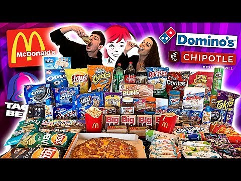 Who Can Gain the Most Weight in 10 MINUTES CHALLENGE!! (100,000 CALORIES)