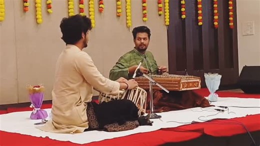 Ninad Dhananjay Daithankar on Instagram: "From a recent concert in Pune ! Guess the Raag and the beat from which the drut gat ( fast paced composition) is starting? Superb Tabla accompaniment by @onkar_todkar_ [ santoor , Pune , Concert , Indian classical Music , Ninad Daithankar ]"