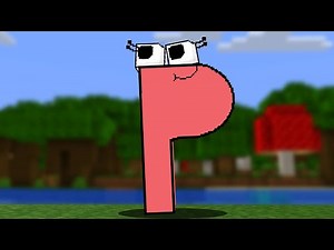 we made every mob into Alphabet Lore in minecraft