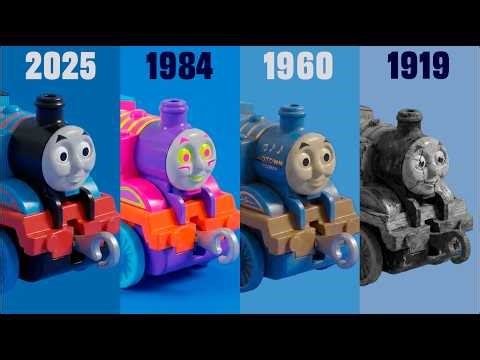 Thomas the tank engine: through the decades