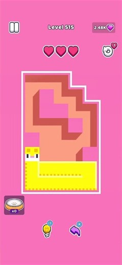 Longcat Level 515 Walkthrough 🐱 | Easy Cat Puzzle Solution! #shorts