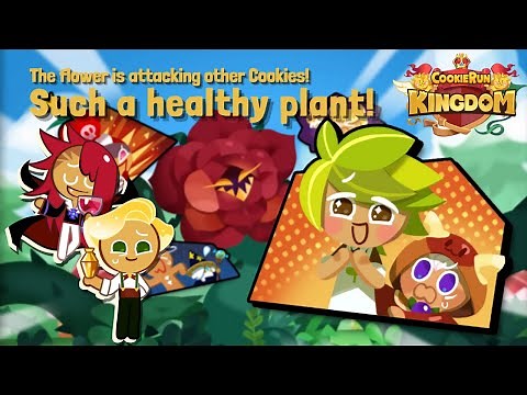 Herb Meets Sparkling & Vampire! Cookie Story: Herb Cookie's New Plants | Cookie Run Kingdom