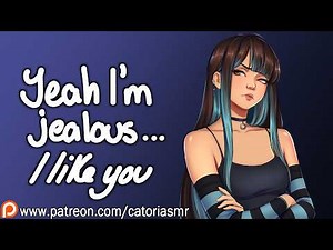 Goth Best Friend Get's Jealous When a Girl Flirts With You (ASMR) (Friends to Lovers)