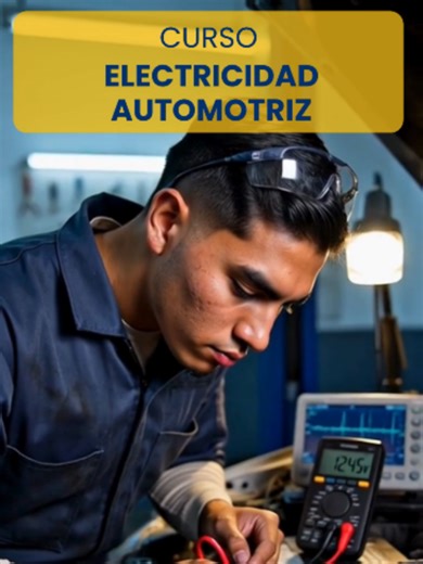 Curso de Electricidad Automotriz presencial en Arequipa - Inicio 09 mayo