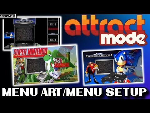 Attract-Mode Menu Art + Layout Guide #attractmode #emulator #frontend