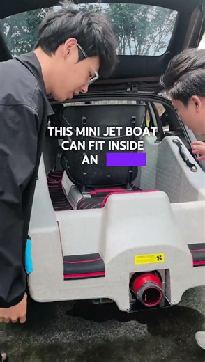 How to fit a Mini Jet Boat in an SUV.