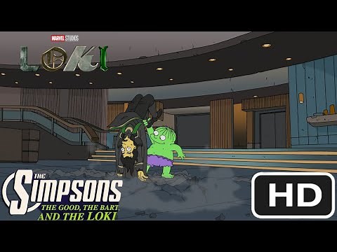 You're not nice| Ralph is Hulk | The Good the Bart and the Loki | Simpsons | HD |Disney + | Part 6|